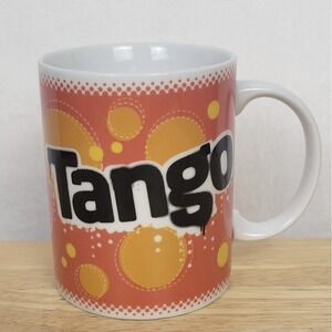 Vintage 90s Tango Orange Soda Mug Retro British‎ Soft Drink Collectible Ceramic